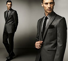costume noir homme zara